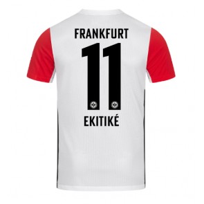 Eintracht Frankfurt Hugo Ekitike #11 Hjemmebanetrøje 2024-25 Kort ærmer